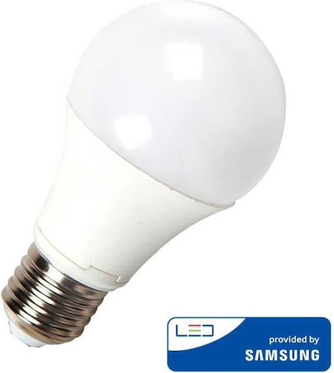 V-TAC VT-217 Λάμπα LED 17W 134mm για Ντουί E27 και Σχήμα A65 Φυσικό Λευκό 1521lm