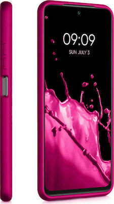 KWmobile Back Cover Σιλικόνης Metallic Pink (Redmi Note 10 / 10s)