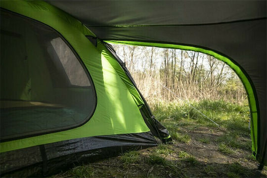Peme Taurus 2 Winter Camping Tent Igloo Mountaineering Black with Double Cloth for 2 People Waterproof 4000mm 310x140x110cm