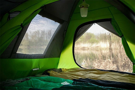 Peme Taurus 2 Winter Camping Tent Igloo Mountaineering Black with Double Cloth for 2 People Waterproof 4000mm 310x140x110cm
