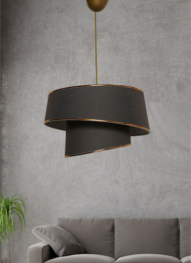 HomeMarkt Pendant Light Gold with Socket E27 32cm