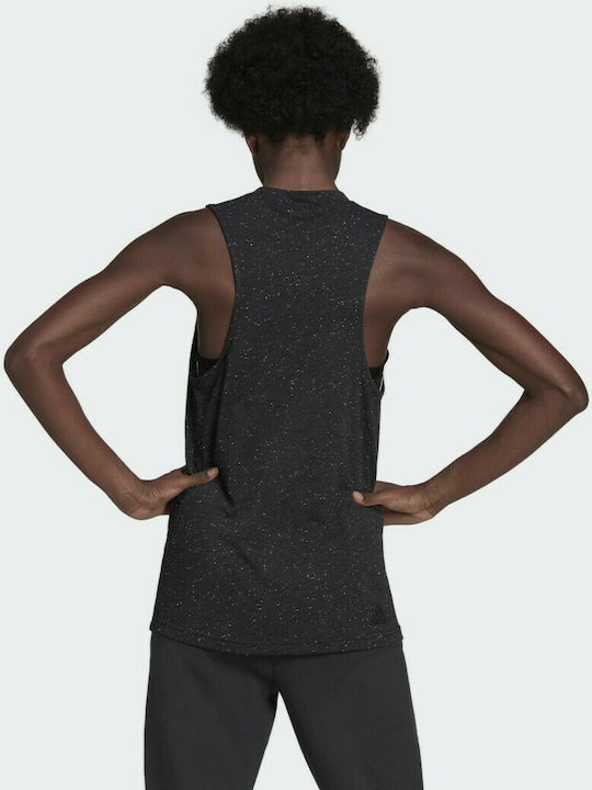 Adidas Future Icons Winners 3.0 Γυναικεία Μπλούζα Αμάνικη Black Melange