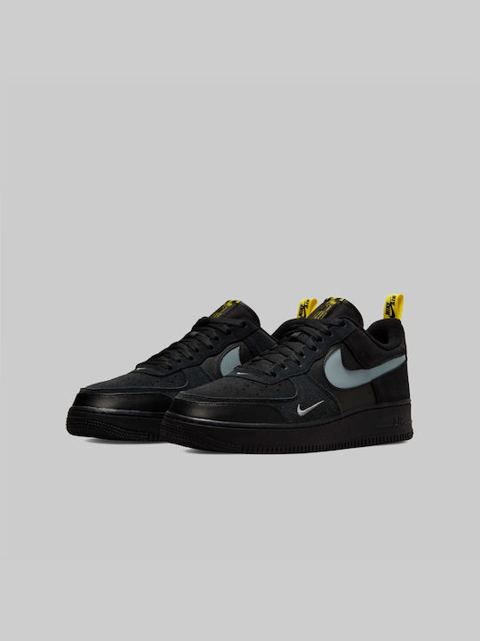 Air Force 1 Reflective Swossh Men's Sneakers Black