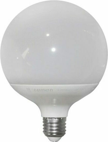Adeleq LED-Lampe 18W 156mm für Fassung E27 und Form G120 Naturweiß 1580lm