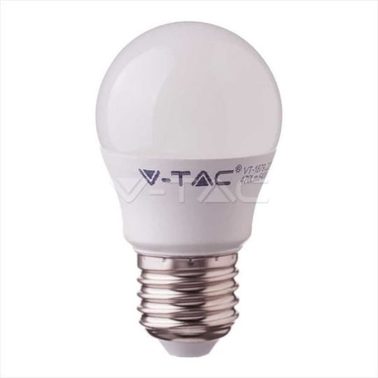 V-TAC VT-246 LED Bulb 5.5W for Socket E27 and Shape G45 Warm White 470lm