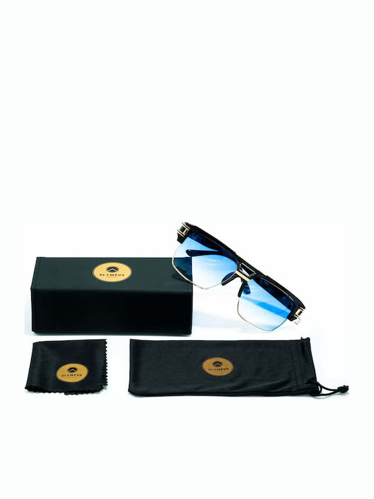Olympus Sunglasses Minotaurus Ανδρικά Γυαλιά Ηλίου Black Blue 02-045