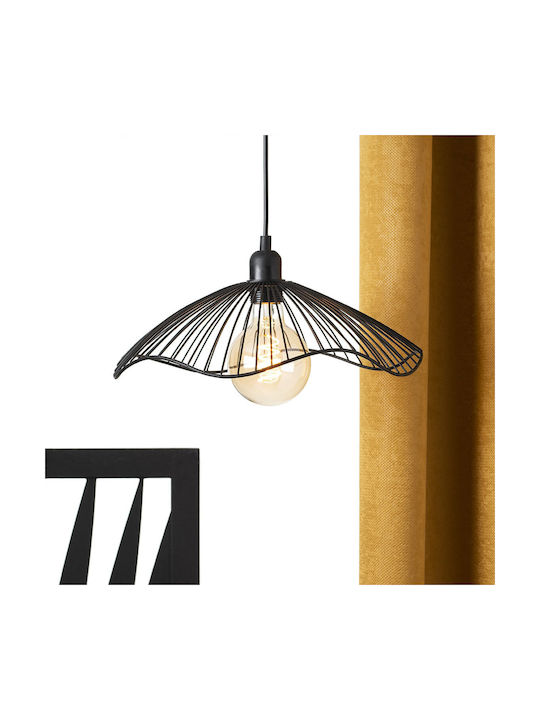 Atmosphera Cháteau Κρεμαστό Φωτιστικό Μαύρο με Ντουί E27 34x15.5x34εκ.