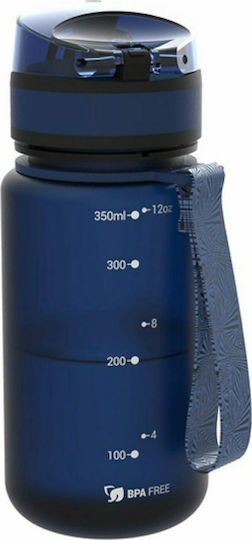 Ion8 Sport Pod Kids Water Bottle Plastic Non Spill Blue 400ml