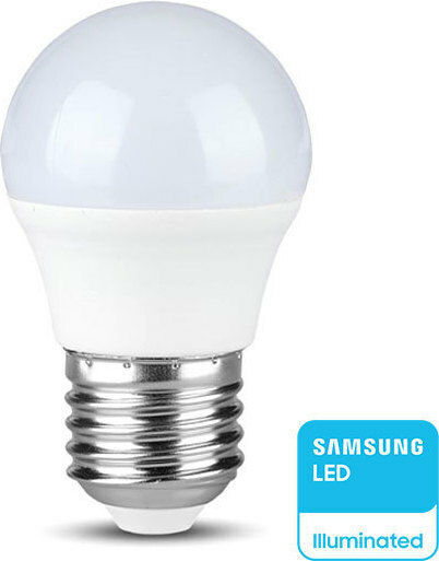 V-TAC VT-246 LED Bulb 5.5W 81mm for Socket E27 and Shape G45 Natural White 470lm