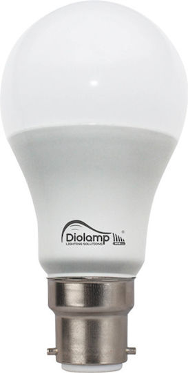 Diolamp LED-Lampen 7W 108mm für Fassung B22 und Form A60 Naturweiß 580lm 2Stück