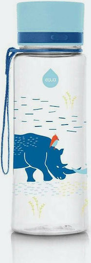 Equa Kinderflasche Kunststoff Auslaufsicher Hellblau 400ml
