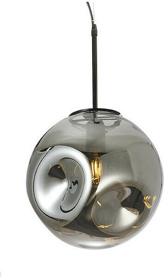 Leitmotiv Hängelampe Silber 30cm Leitmotiv Hängelampe Silber 30cm