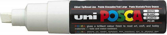 Posca PC-8K Marker Permanent 8mm Alb