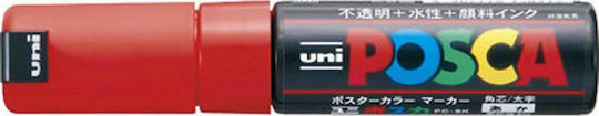 Posca PC-8K Ανεξίτηλος Μαρκαδόρος Κόκκινος (pc-8k) 8mm
