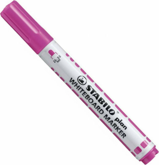 Stabilo Plan Whiteboard Marker 3.5mm Pink