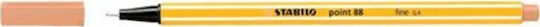Stabilo Point 88 Design Marker 0.4mm Apricot