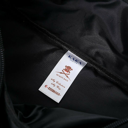 Kaka Carry On Durable Sack Voyage Back 40lt Black Fabric L55xW20xH32cm