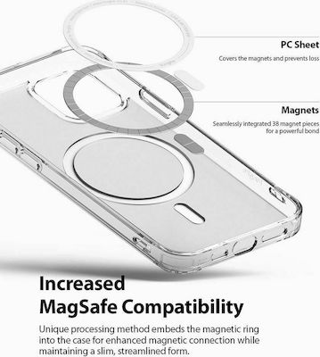 Ringke Fusion Plastic / Silicone Back Cover Transparent (iPhone 12 / 12 Pro)