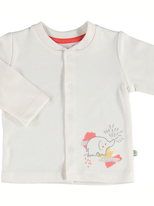 Biorganic Kids' Pajamas Winter Ecru