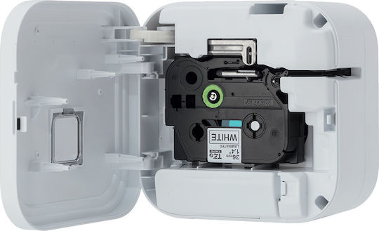 Brother P-touch Elektronisch Tragbarer Etikettendrucker in Weiß Farbe