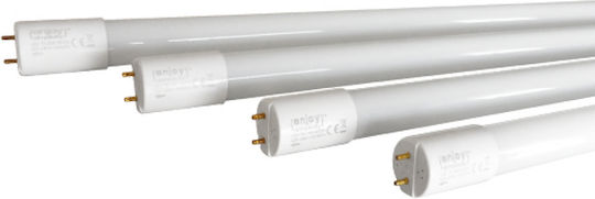 Elvhx LED Bulb 24W Fluorescent Type 150εκ. for Socket G13 and Shape T8 Cool White 2000lm