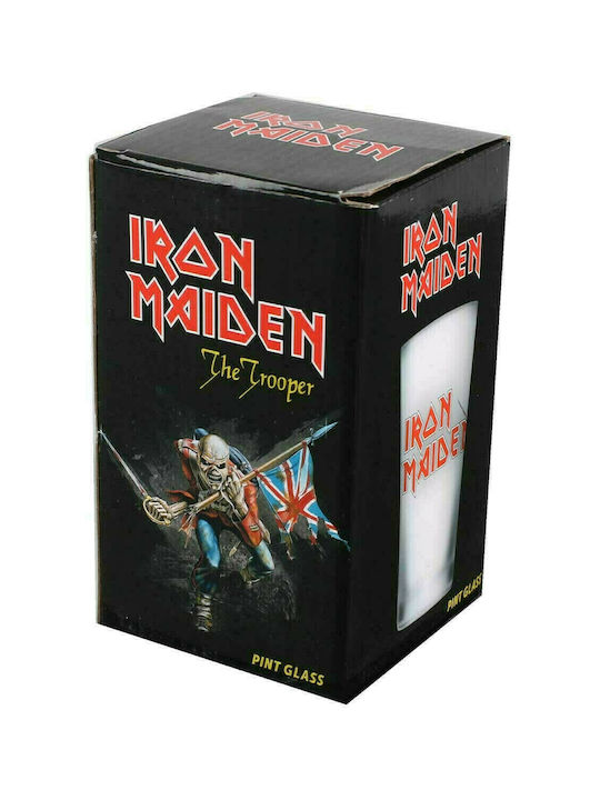 Global Iron Maiden - The Trooper Ποτήρι Νερού από Γυαλί