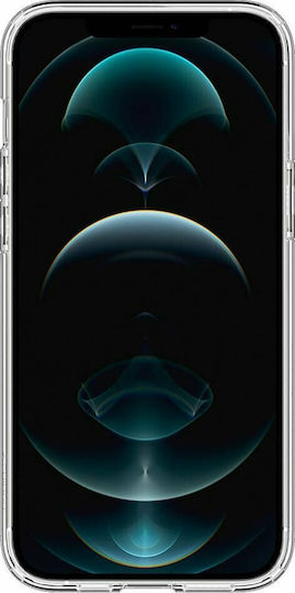 Spigen Ultra Hybrid Mag Plastic / Silicone Back Cover Transparent (iPhone 12 Pro Max)