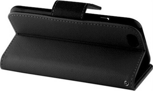 Fancy Wallet Δερματίνης Μαύρο (Redmi Note 8 Pro)