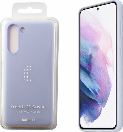 Samsung LED Cover Back Cover Plastic Purple (Galaxy S21)