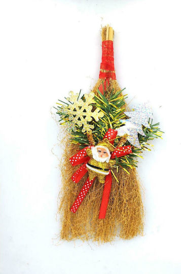 XMASfest Christmas Figure Height 27cm Christmas broom 27cm (Μiscellaneous Colors)