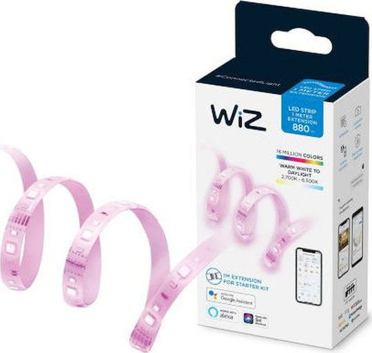 WiZ Smart LED-Streifen WiZ LED Strip Extension Wi-Fi 12V RGBW Licht 1m