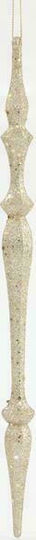 Eurolamp Christmas Plastic Figure Ceiling Pendant Gold 30.48x30.48cm 6pcs