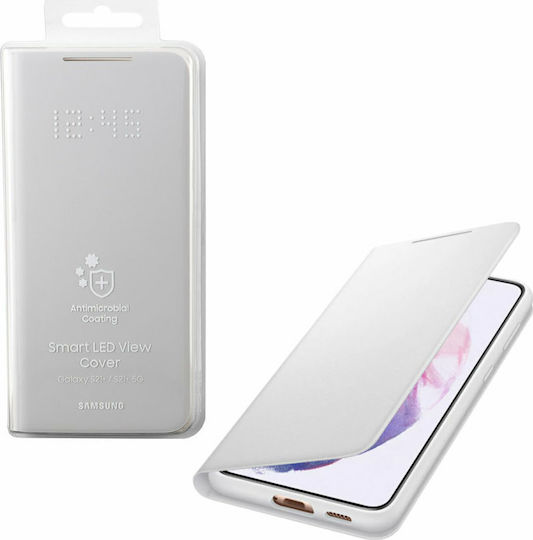 Samsung Led View Cover Книга Текстил Сив (Galaxy S21+ 5G)