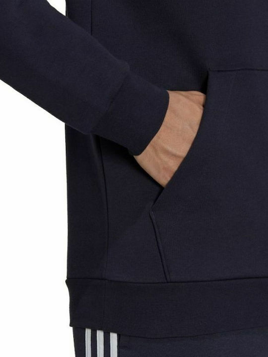 Essentials Sweatshirt With Hood Navy