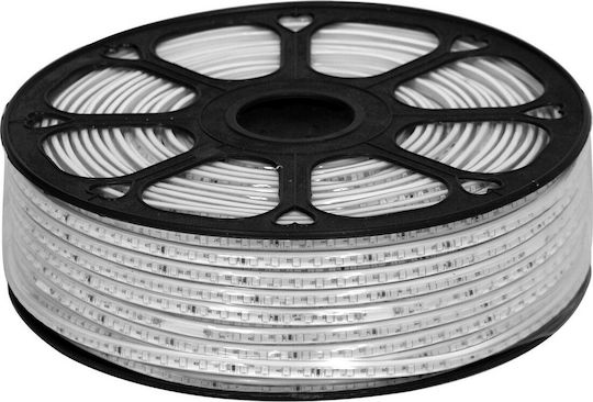 GloboStar Αδιάβροχη Ταινία LED 220V Κόκκινο Φως 1m Τύπου SMD2835