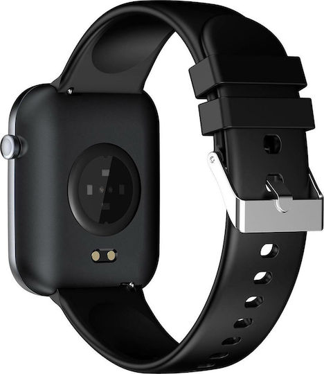 Celly Trainer Square Smartwatch (Μαύρο)
