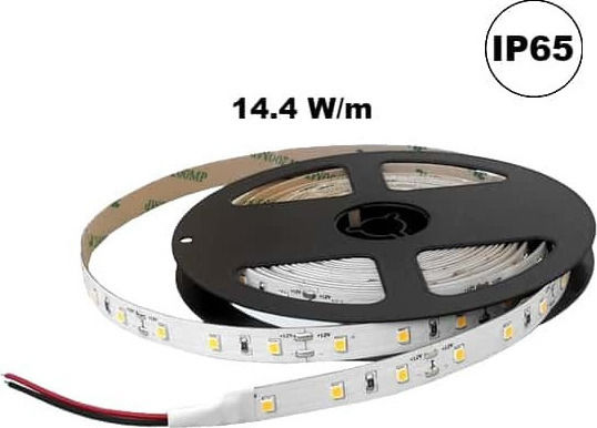 Cubalux Waterproof LED Strip 12V Natural White Light 5m Type SMD2835
