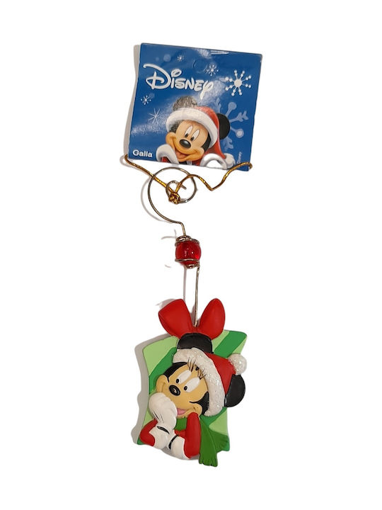 Disney Mickey Ornament de Crăciun Șoarece cu Pulbere de Aur cu Paiete 6.5x6.5buc (desene și modele diverse)