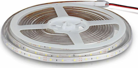 V-TAC Водоустойчива LED Лента 12V Червено Светлина 5м Тип SMD3528