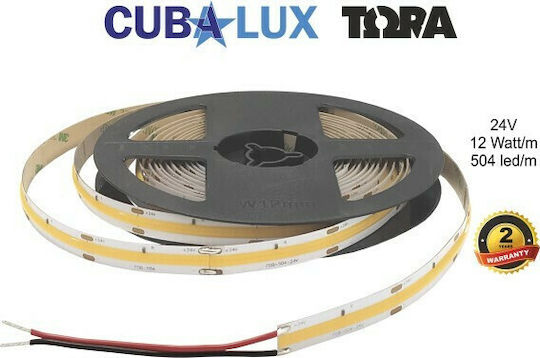 Cubalux LED Strip 24V Natural White Light 5m