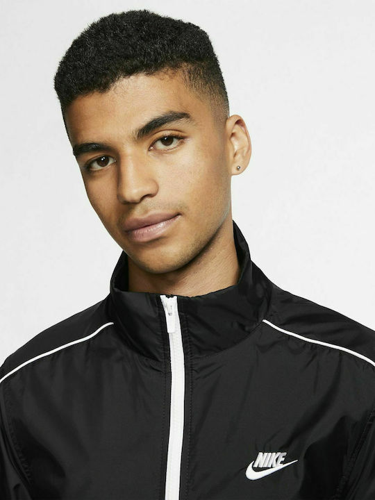 Sportswear Σετ Φόρμας με Λάστιχο Μαύρο