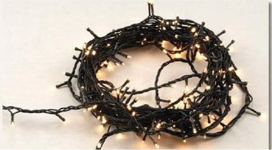 200 Lights LED 13m. Warm White in String 1pcs