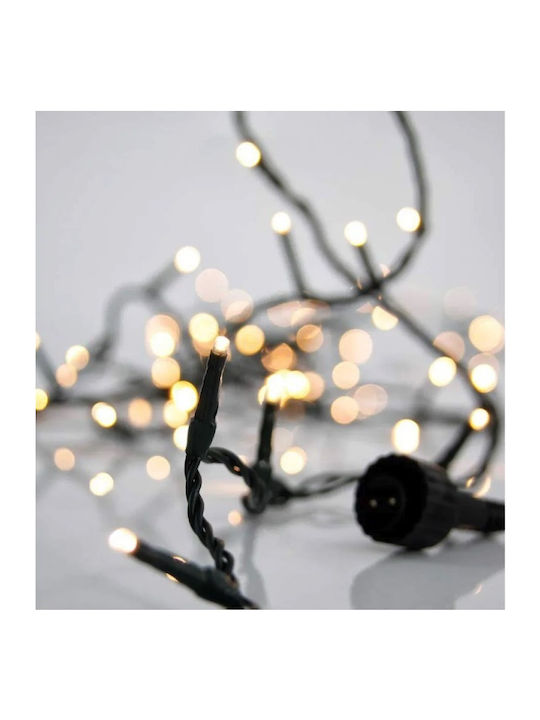 180 Lights LED 8.95m. Warm White in String 1pcs