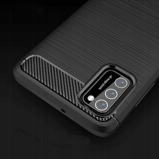 Tech-Protect Back Cover Σιλικόνης Μαύρο (Poco M3 / Redmi 9T)