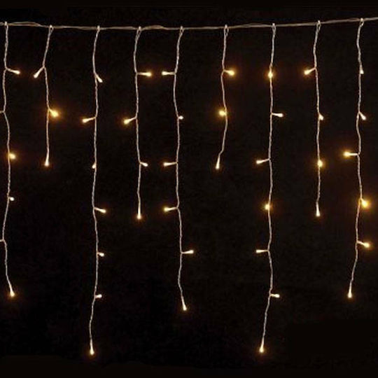 100 Светлини LED 1.8m. x 60бр Хладен бял тип Дъжд 1бр