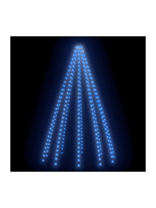 250 Λαμπάκια LED 5μ. x 250εκ. Μπλε τύπου Χταπόδι