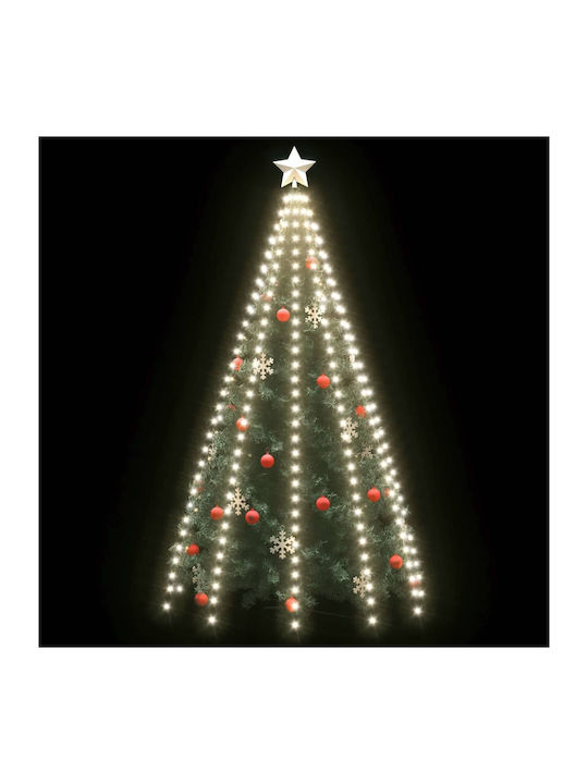 250 Lichterketten LED 5m. x 250cm Kaltes Weiß Typ Oktopus 1Stück