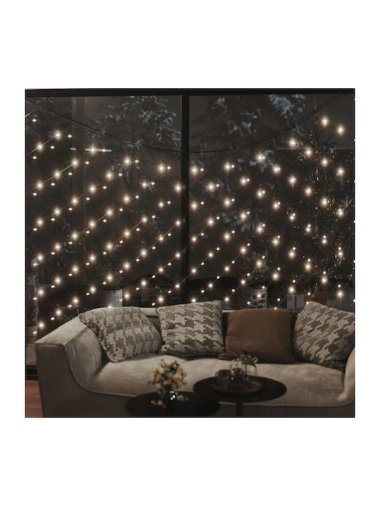306 Lichterketten LED 3m. x 300cm Warmes Weiß Typ Netz 1Stück