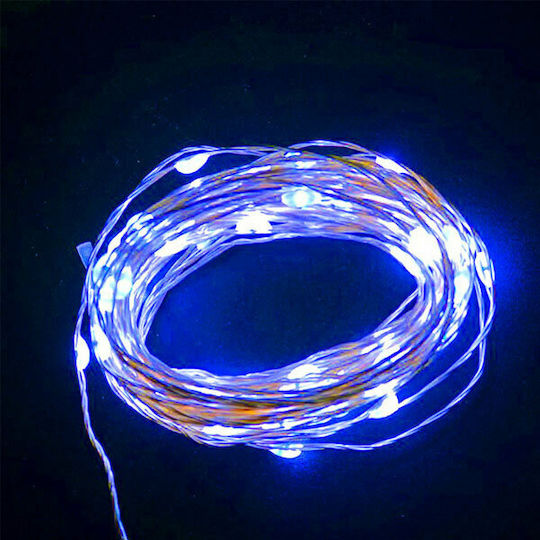 200 Lights LED 14.9m. Blue in String 1pcs