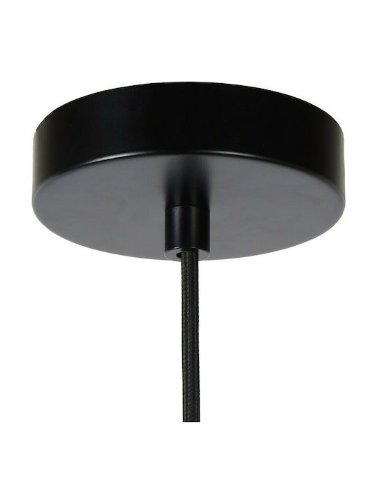 Lucide Lightning Giada Pendant Light Single-Light for Socket E27 Black